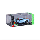 18-41164 - Bburago - 1:32 - Race  - 2019 Ford GT Heritage Edition - #9 Azzurro